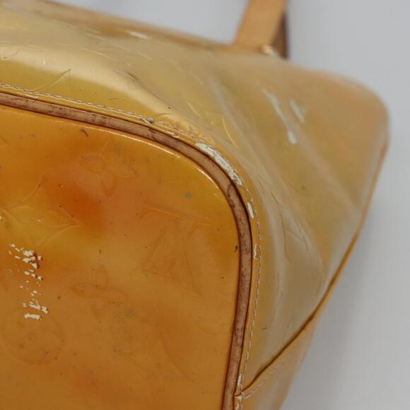 LOUIS VUITTON Monogram Vernis Houston Hand Bag Gris M91053 - Picture 15 of 16